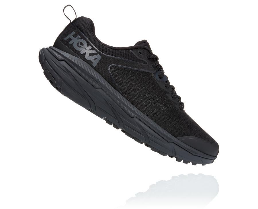 Trail Shoes Mens - Hoka One One Challenger ATR 6 - Black - SEYZXKI-96